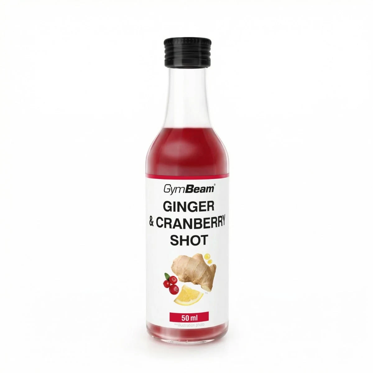 GymBeam Ginger & Cranberry Shot · záber 1