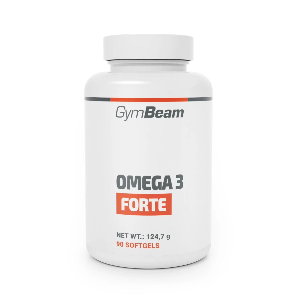 GymBeam Omega 3 Forte - Waga: 0,1247 g | Opakowanie: 45 · záber 1