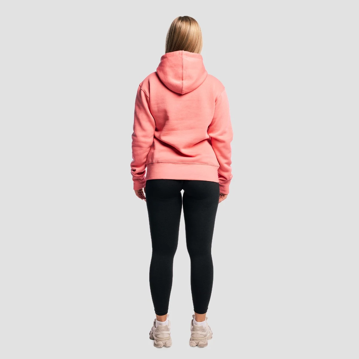 GymBeam Women‘s Athlete Hoodie Rose - Rozmiar: XS | Kolor: Różowy | Waga: 0,426 g | Opakowanie: 25 · záber 5