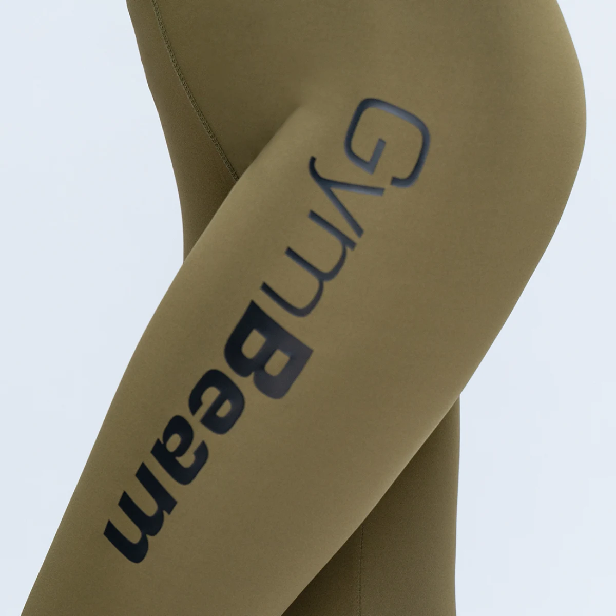 GymBeam Damskie Legginsy Advanced Olive · záber 3
