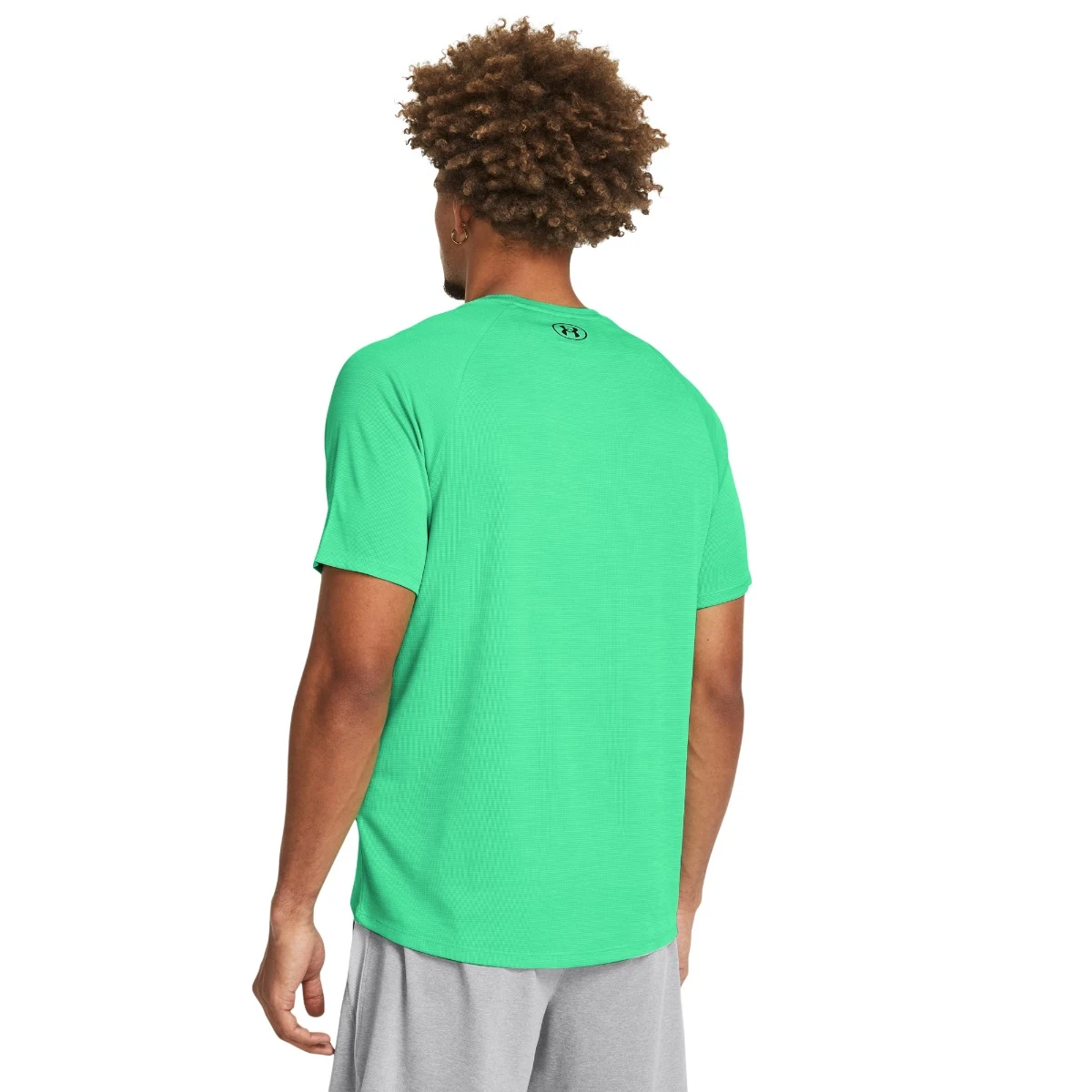 Under Armour Men‘s t-shirt Tech Textured SS Green - Rozmiar: XXL | Kolor: Zielony | Waga: 0,18 g · záber 2