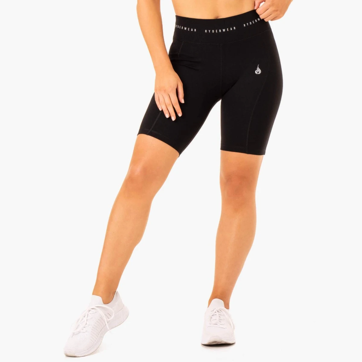Ryderwear Damskie szorty z wysokim stanem Biker Reflex Black · záber 2