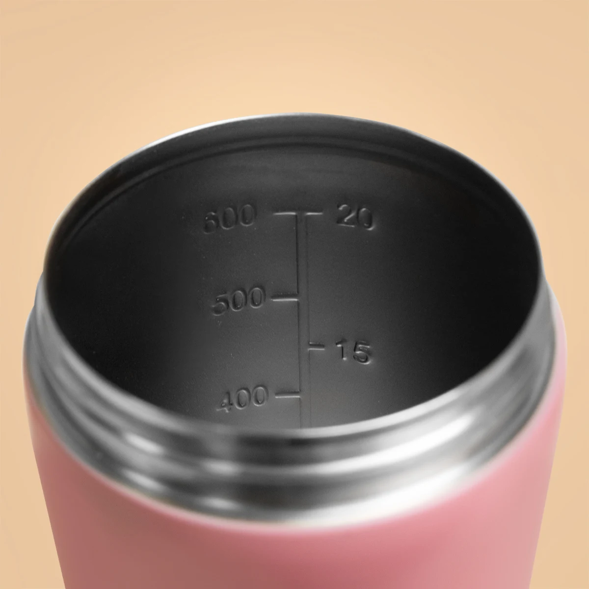 BeastPink Steel Shaker 650 ml Pink · záber 4