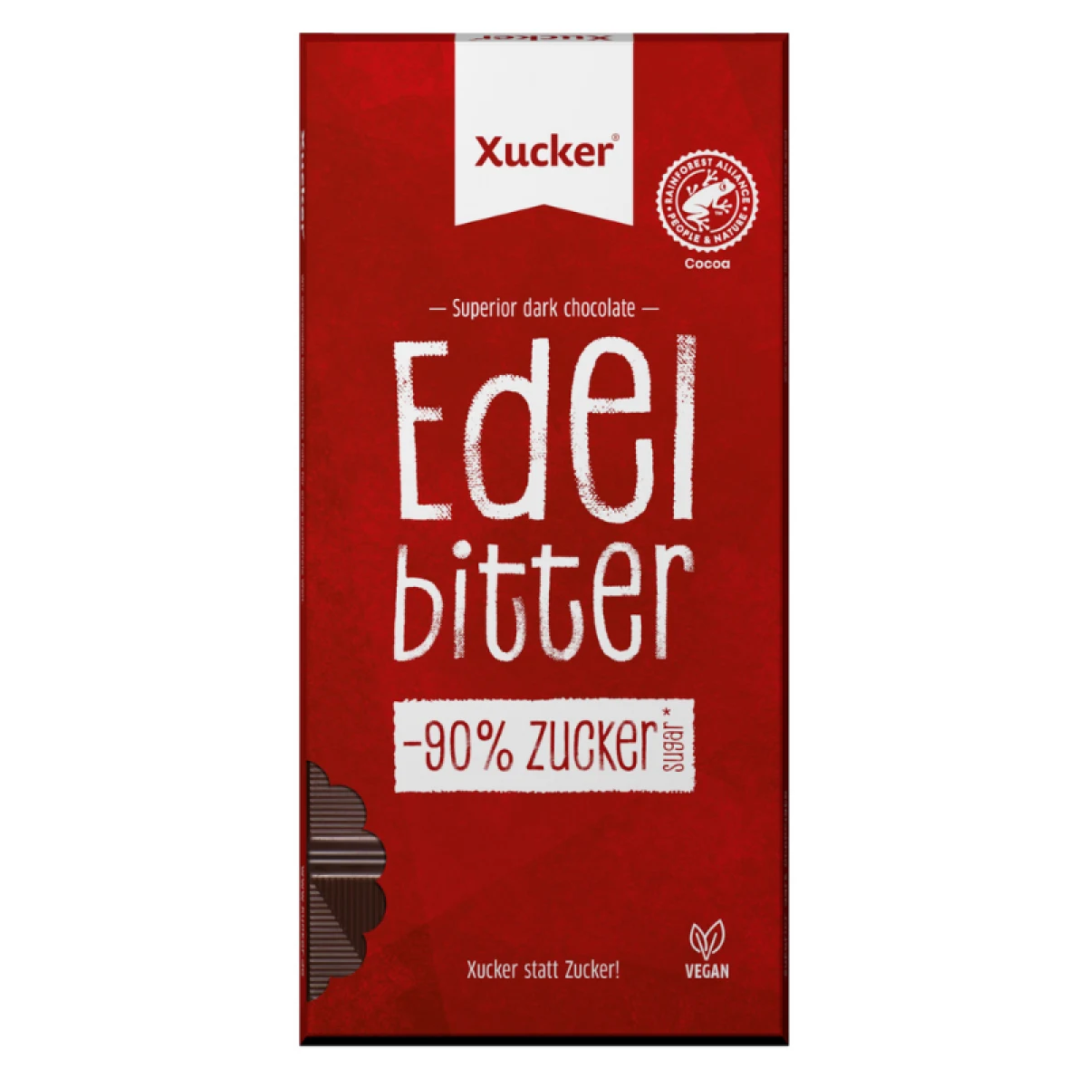 Xucker Czekolada Gorzka Xukkolade - Vek: Dorośli | Waga: 0,8 g | Opakowanie: 10 x 80 g · záber 2