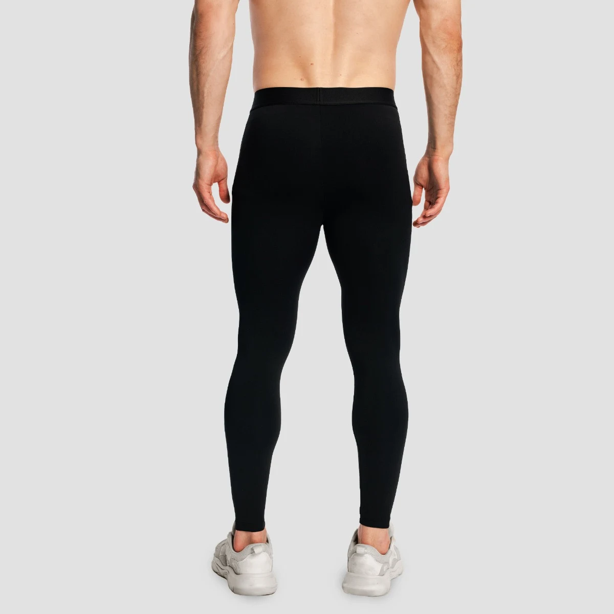 GymBeam Men‘s Combat Leggings Black - Rozmiar: M | Kolor: Czarny | Waga: 0,1723 g | Opakowanie: 100 · záber 4