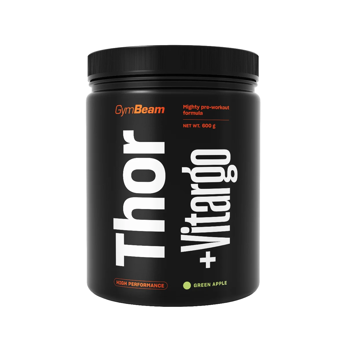 GymBeam Thor Fuel + Vitargo 600 g - Smak: Zielone-jabłko | Waga: 0,6 g | Opakowanie: 600 g · záber 1