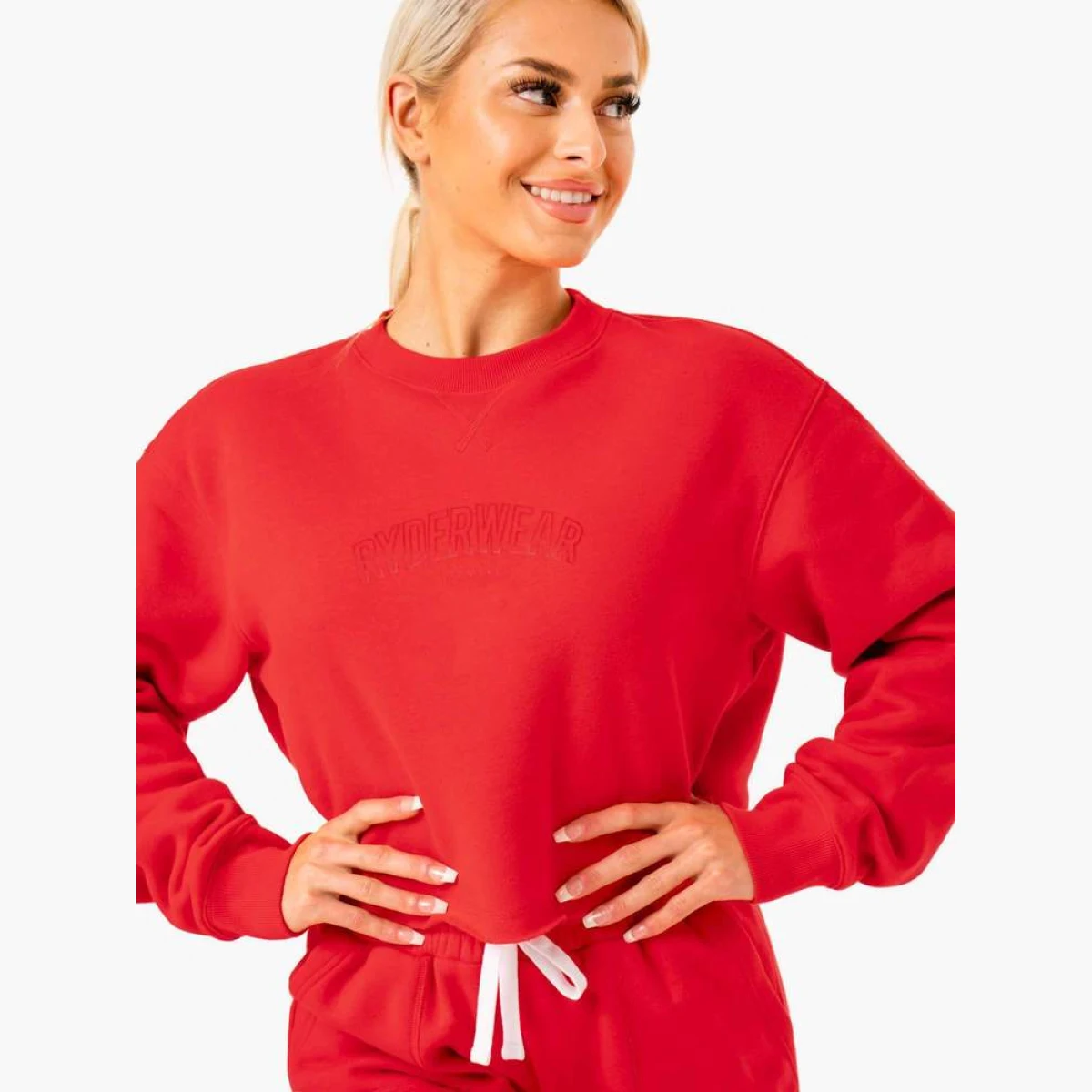 Ryderwear Damska bluza polarowa Ultimate Red - Rozmiar: L | Pohlavie: Damskie | Vek: Dorośli | Waga: 0,38 g | Opakowanie: 25 · záber 4