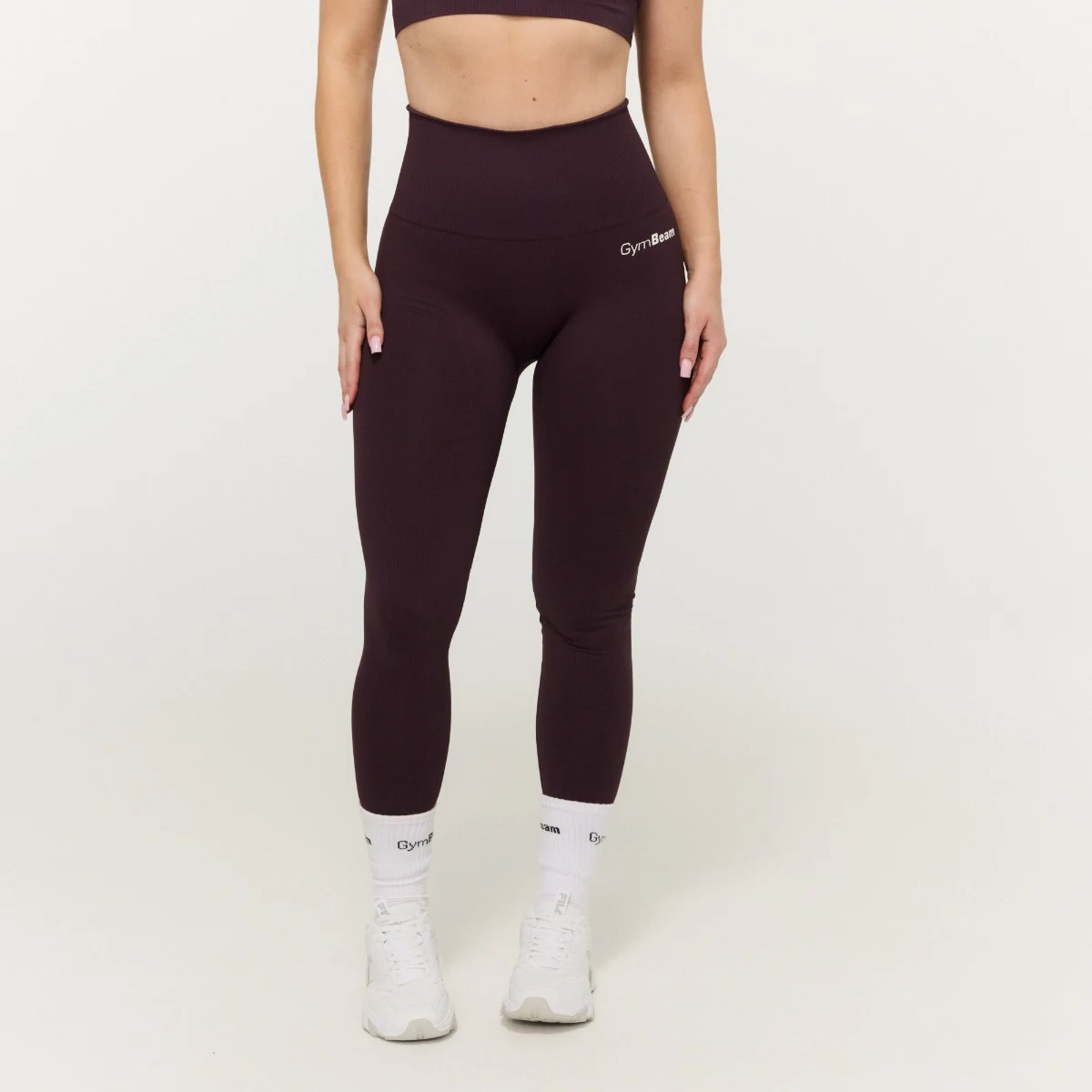 GymBeam Women‘s GymBabe Leggings Eclipse - Rozmiar: XS | Kolor: Fioletowy | Waga: 0,225 g | Opakowanie: 70 · záber 3