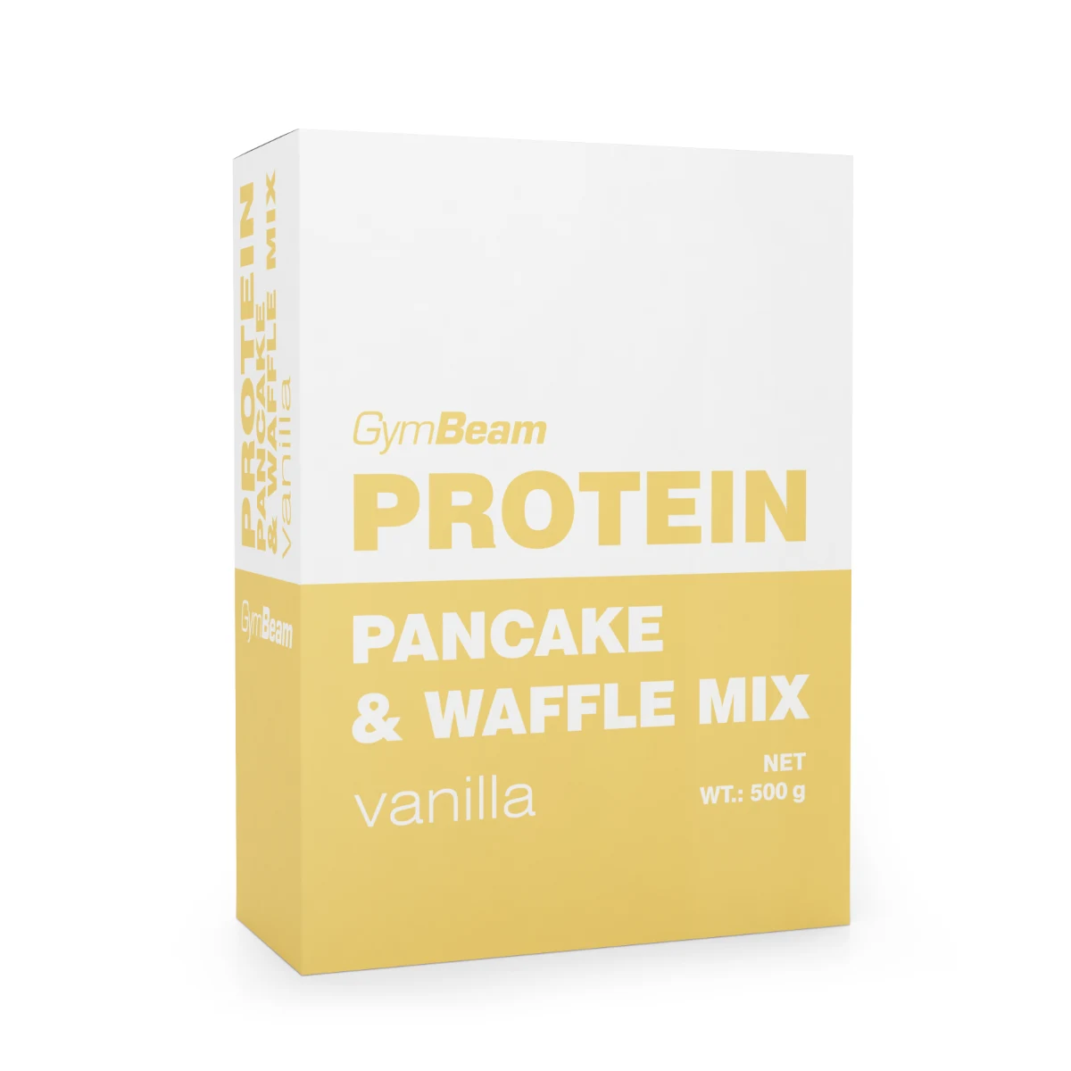 GymBeam Naleśników i gofry białkowe Pancake & Waffle Mix 500 g - Smak: Wanilia | Waga: 0,5 g | Opakowanie: 500 g · záber 1
