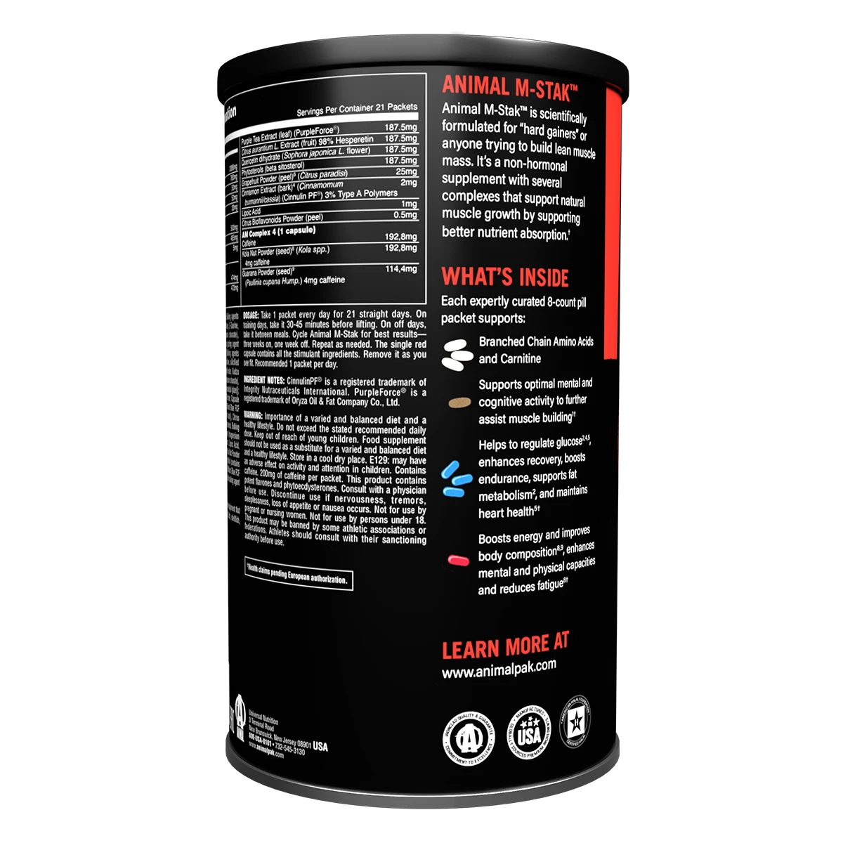 Universal Nutrition Animal M-Stak 21 packs · záber 2
