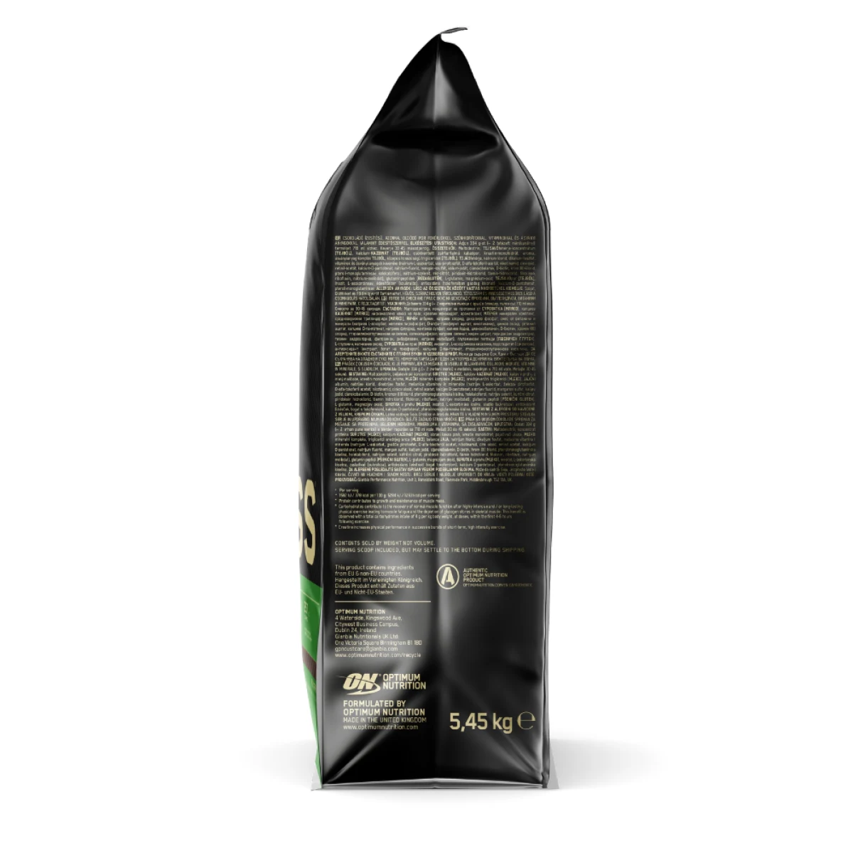 Optimum Nutrition Gainer Serious Mass - Smak: Czekoladowe masło orzechowe | Waga: 2,72 g | Opakowanie: 2720 g · záber 3