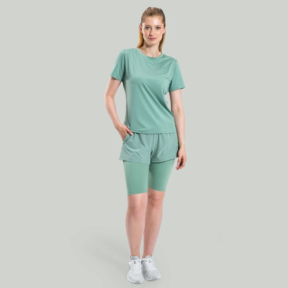 STRIX Women‘s Ultimate Tee Agave - Rozmiar: XL | Kolor: Zielony | Waga: 0,164 g · záber 5
