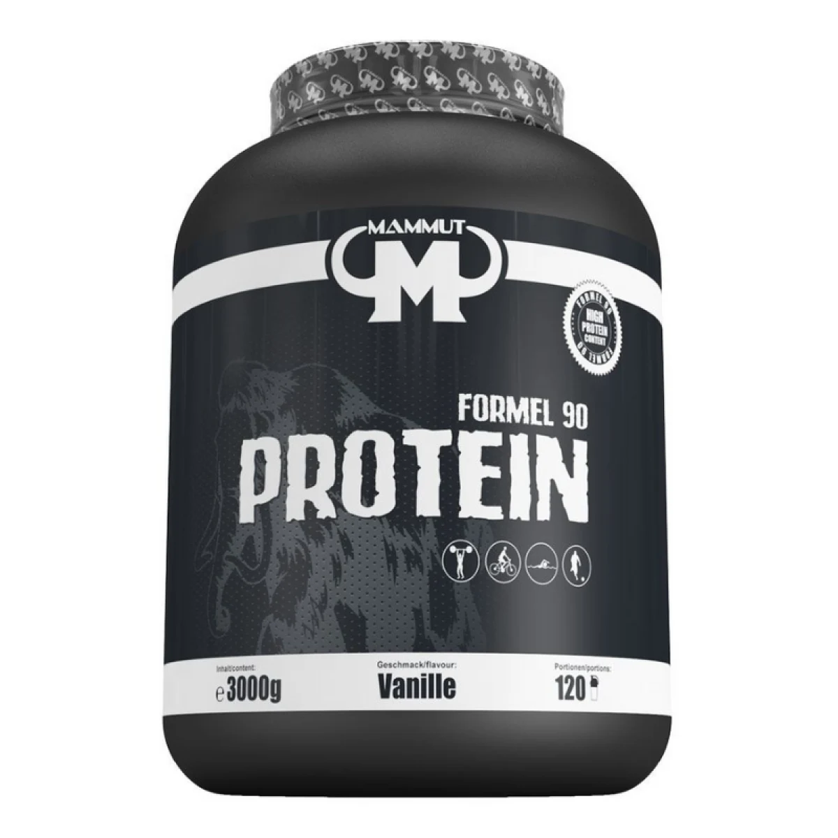 Mammut Nutrition Formel 90 Protein - Smak: Truskawka | Waga: 3 g | Opakowanie: 3000 g · záber 3