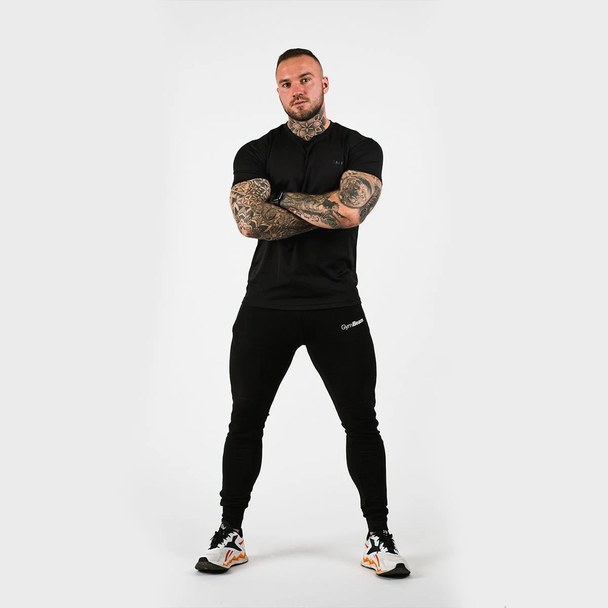 GymBeam Koszulka TRN Czarna - Rozmiar: xxxl | Vek: Dorośli | Waga: 0,19 g | Opakowanie: 10 · záber 3