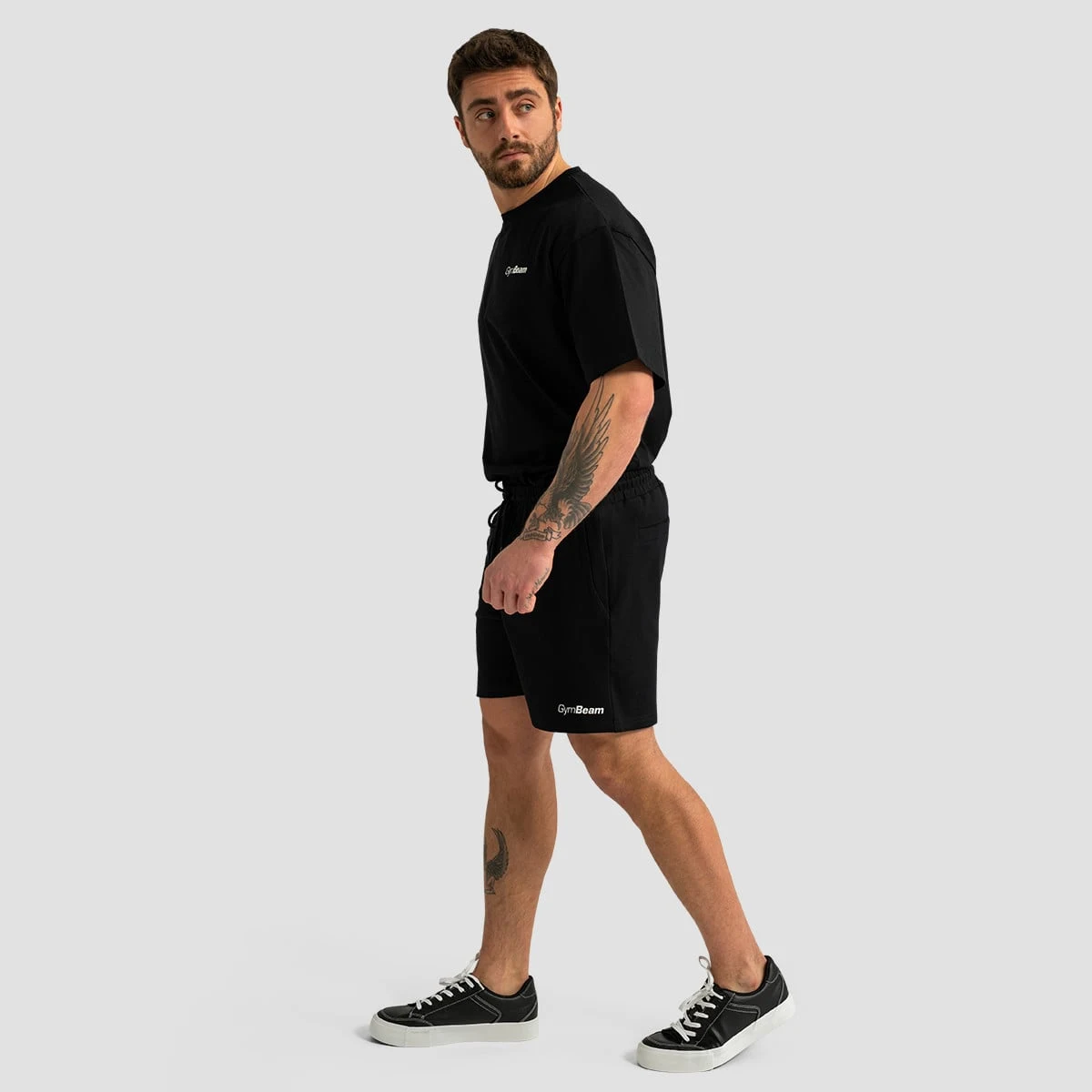 GymBeam Limitless Shorts Black - Rozmiar: XXL | Vek: Dorośli | Waga: 0,36 g | Opakowanie: 42 · záber 5