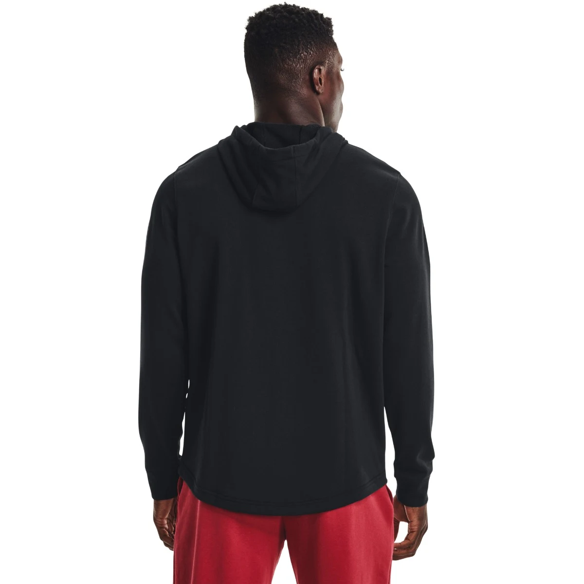Under Armour Men´s Hoodie Rival Terry LC HD Black - Rozmiar: S | Kolor: Czarny | Waga: 0,342 g · záber 2