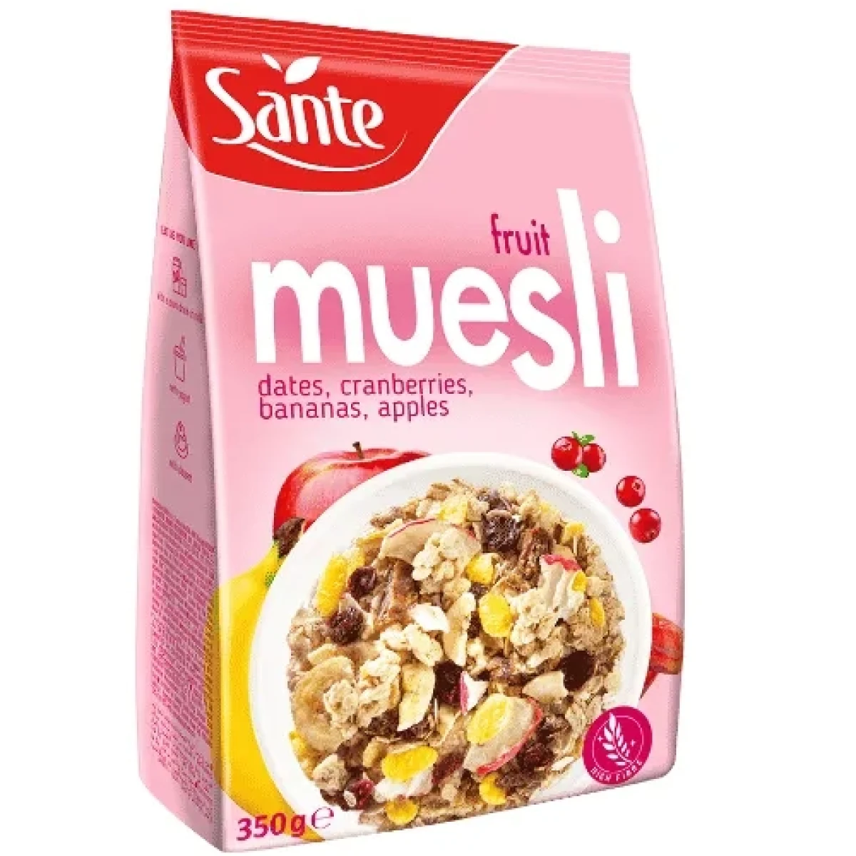 Sante Müsli 350 g - Smak: Owoc | Waga: 0,35 g | Opakowanie: 350 g · záber 2