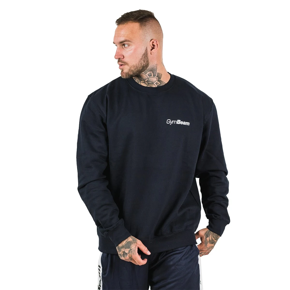 GymBeam Bluza PRO Jumper French Navy - Rozmiar: XXL | Vek: Dorośli | Waga: 0,47 g | Opakowanie: 36 · záber 4