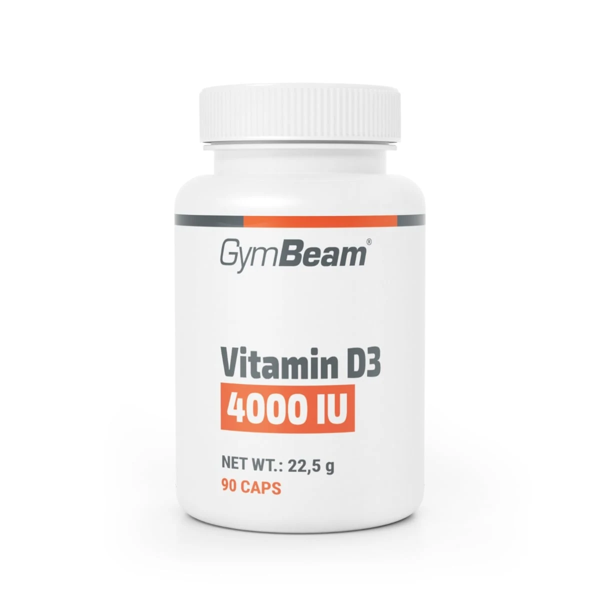 GymBeam Vitamin D3 4000 IU - Waga: 0,0025 g | Opakowanie: 48 · záber 1