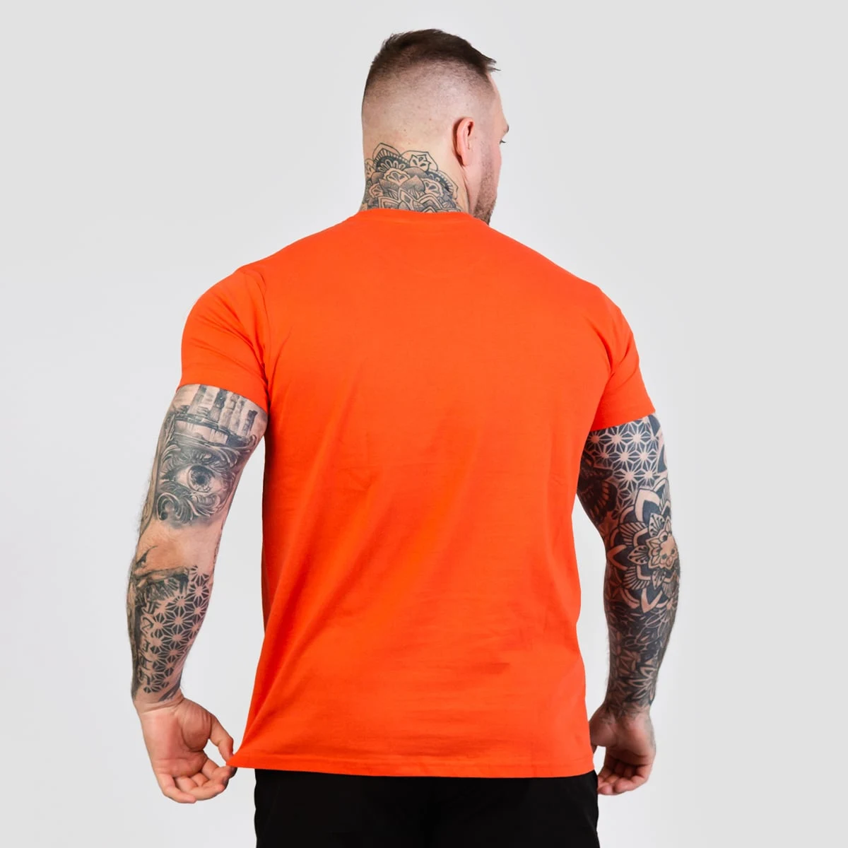 GymBeam Beam T-shirt Orange - Rozmiar: XXL | Waga: 0,21 g · záber 3