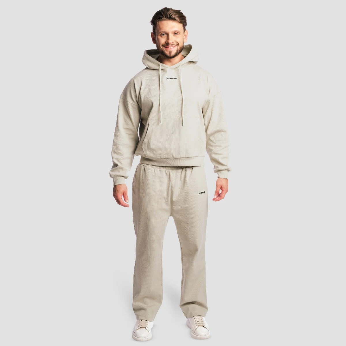 GymBeam Aura Hoodie Grey - Kolor: Szary | Waga: 1,03 g | Opakowanie: 15 · záber 5