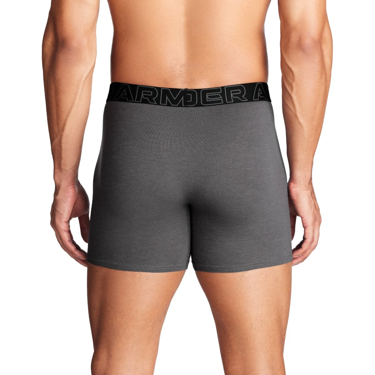 Under Armour Men‘s boxers Perf Cotton 6in 3Pack Grey · záber 3