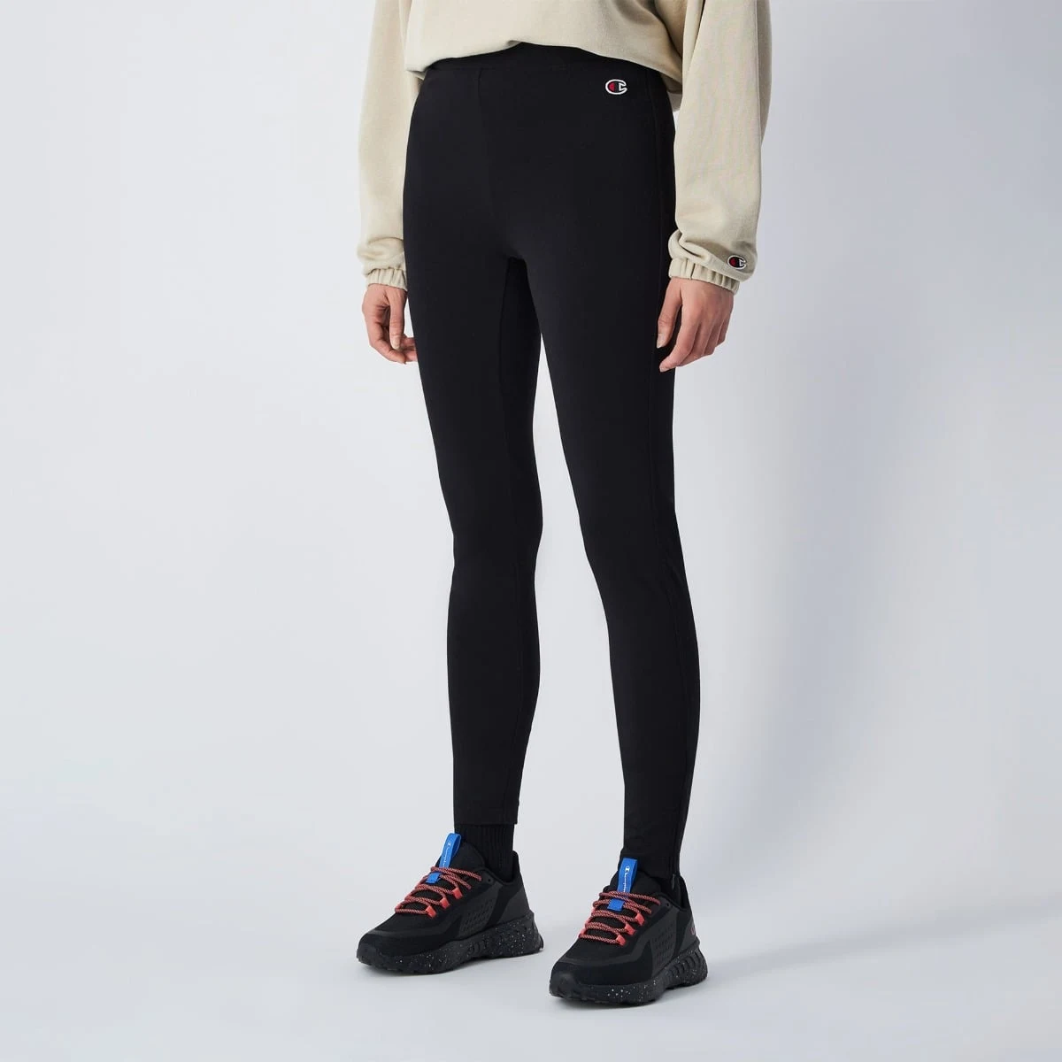 Champion Women‘s Zip Leggings Black · záber 1