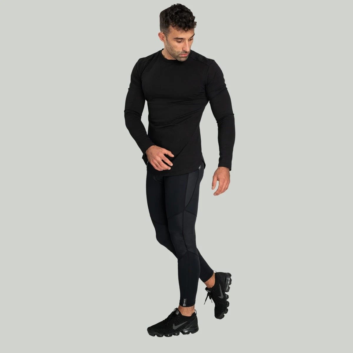 STRIX Men‘s Nebula Leggings black - Rozmiar: M | Kolor: čierna | Grupa wiekowa: Dorośli | Płeć: Męskie · záber 5