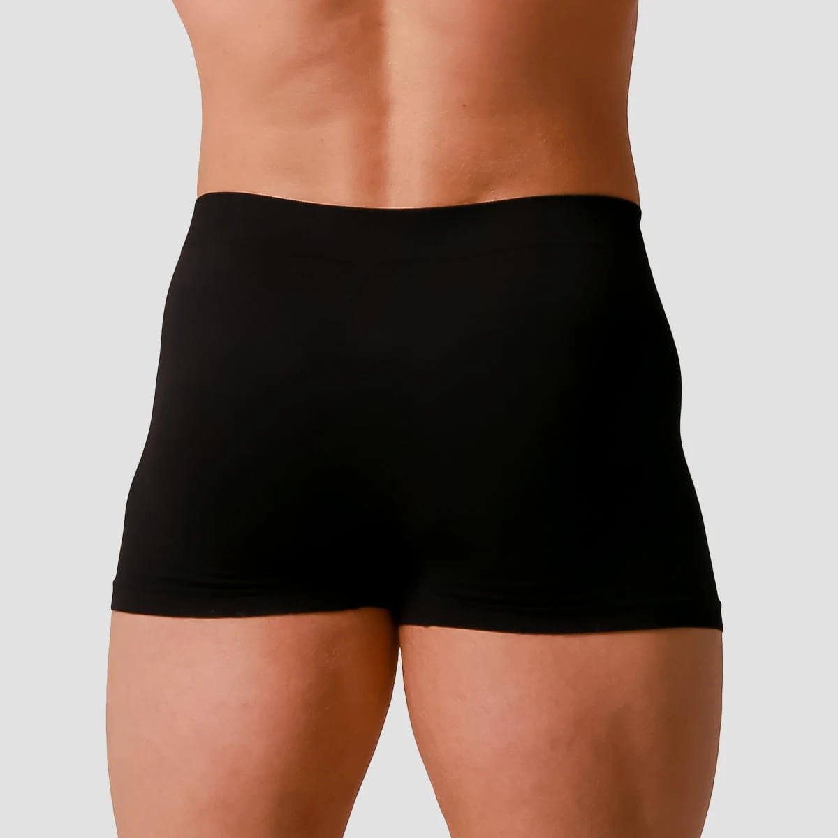GymBeam Men’s Seamless Boxers 2Pack Black - Kolor: Czarny | Waga: 0,16 g · záber 2
