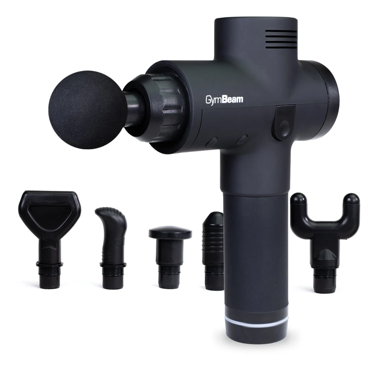 GymBeam masażer pistolet do masażu VI Black · záber 1