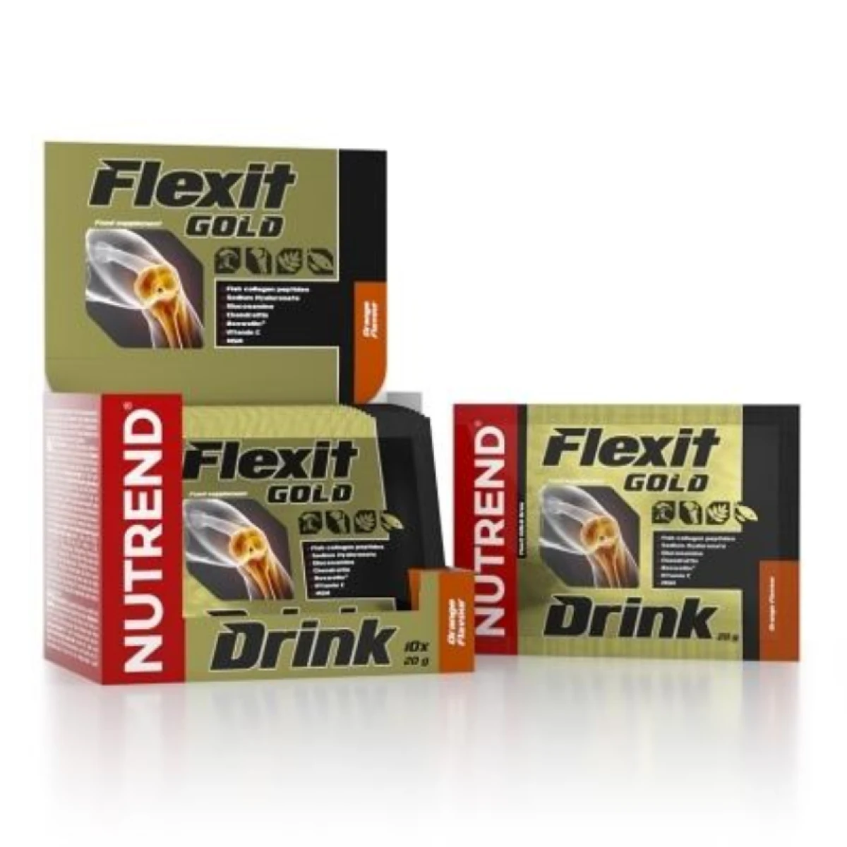 Nutrend Flexit Gold Drink - Smak: Gruszka | Waga: 0,4 g | Opakowanie: 400 g · záber 2