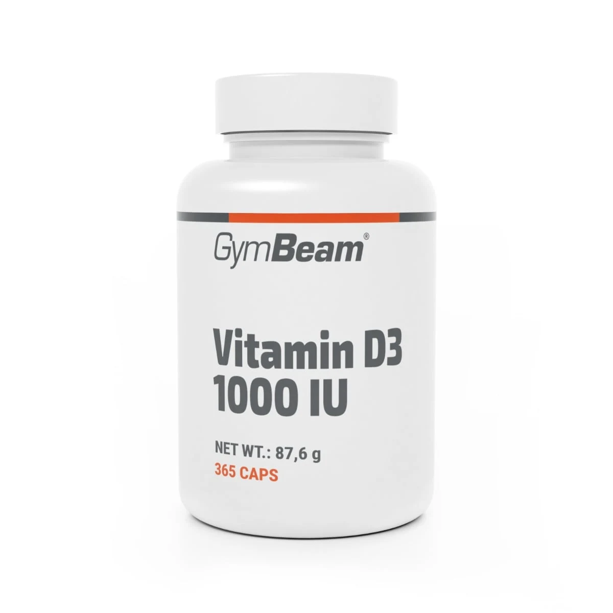 GymBeam Vitamin D3 1000 IU - Waga: 0,0876 g | Opakowanie: 30 · záber 1