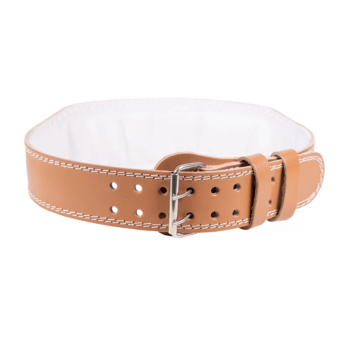 GymBeam Fitness Leather Belt Brown - Rozmiar: S | Kolor: Brązowy | Waga: 0,425 g | Opakowanie: 20 · záber 2