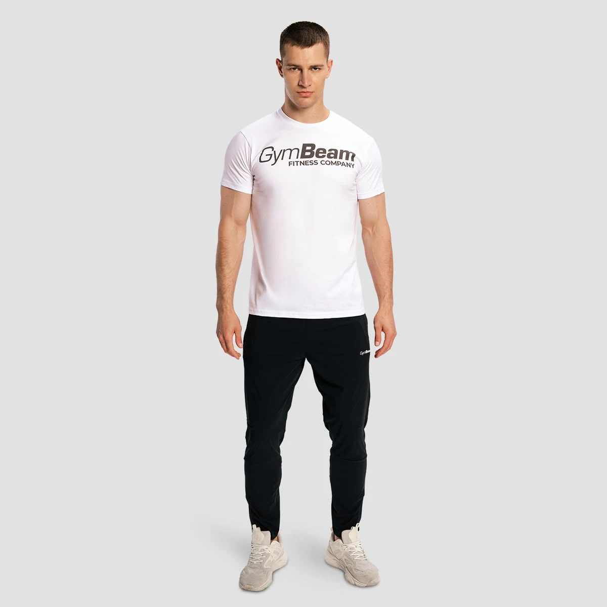 GymBeam Fitness T-shirt White · záber 5