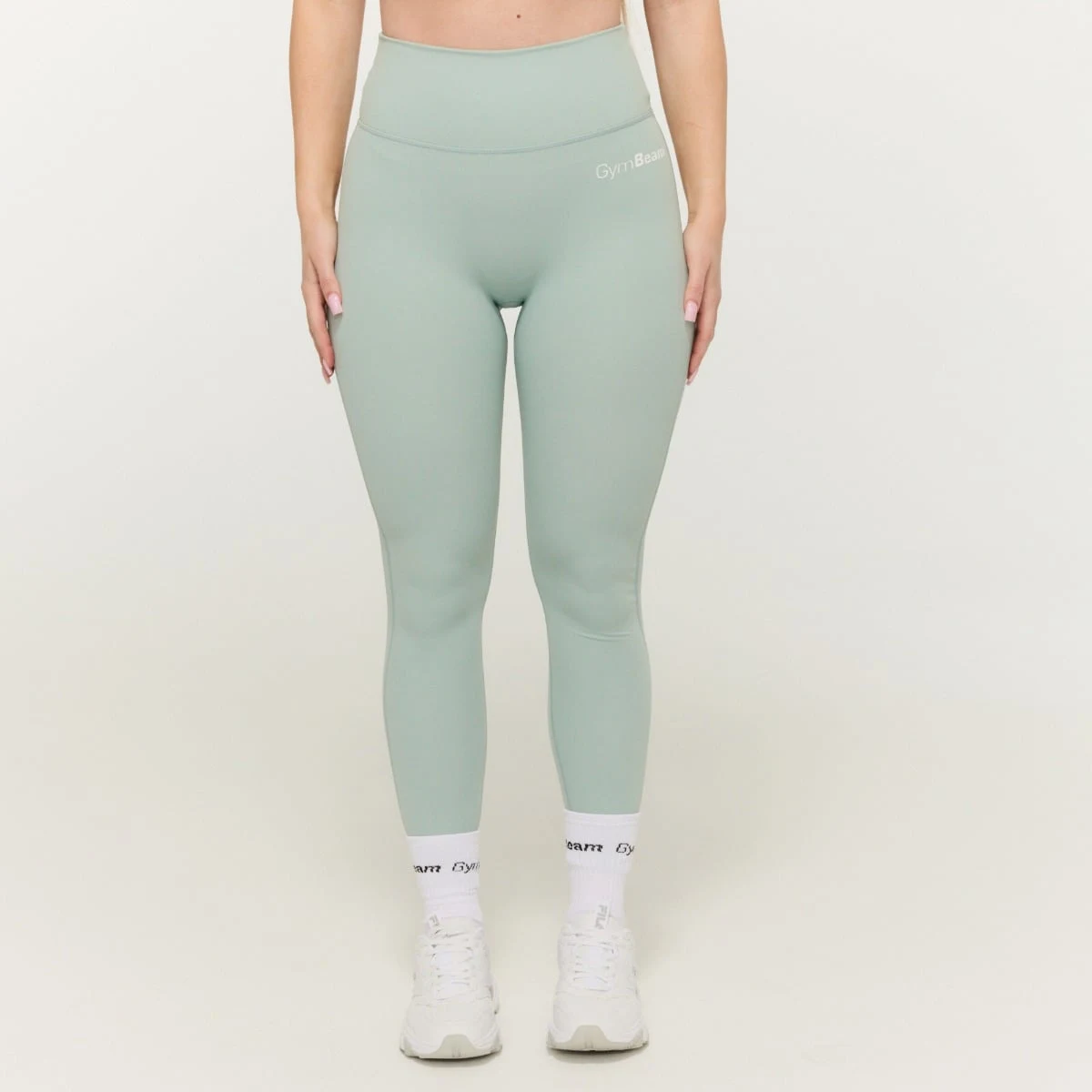 GymBeam Women‘s Limitless High-waist leggings Eucalypt - Rozmiar: S | Pohlavie: Damskie | Vek: Dorośli | Waga: 0,19 g | Opakowanie: 102 · záber 2