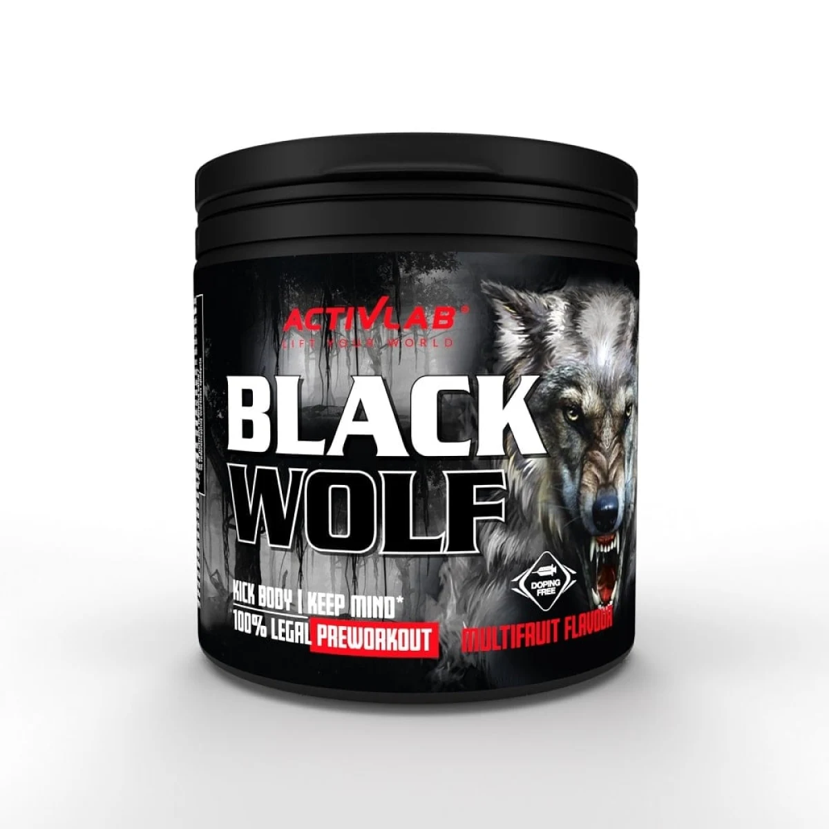 ActivLab Black Wolf 300g - Smak: Multifruit | Vek: Dorośli | Balenie: 300 g | Waga: 0,366 g | Opakowanie: 300 g · záber 1