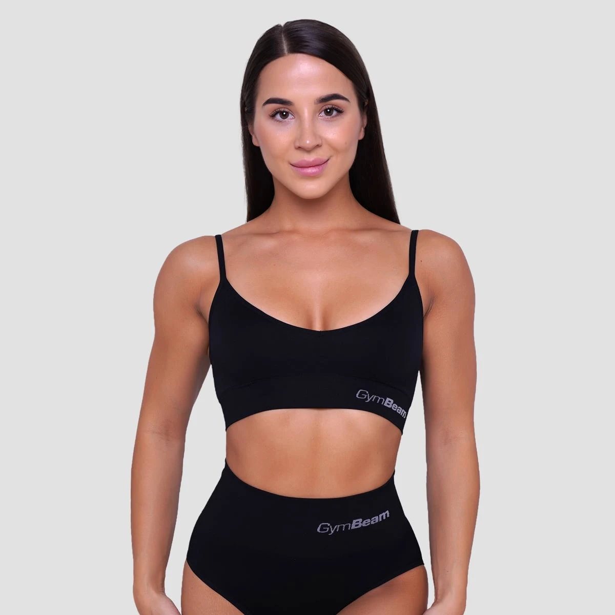 GymBeam Triangle Bralette Black - Rozmiar: XXL | Kolor: Czarny | Waga: 0,14 g · záber 1
