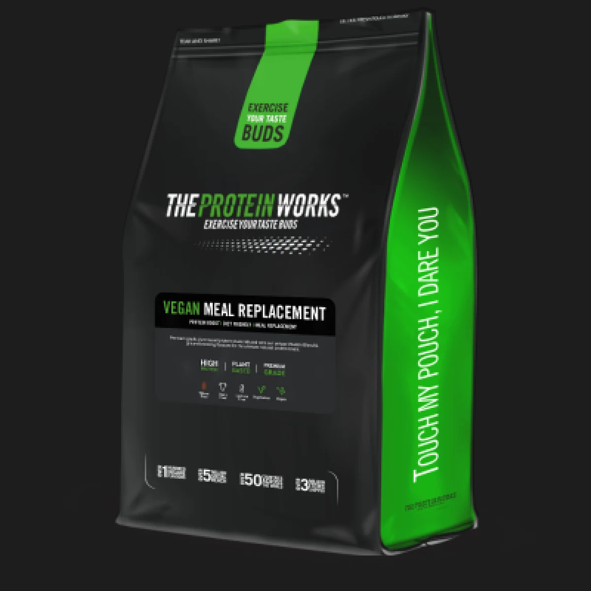The Protein Works Vegan Meal Replacement - Smak: Czekolada | Waga: 0,5 g | Opakowanie: 500 g · záber 3