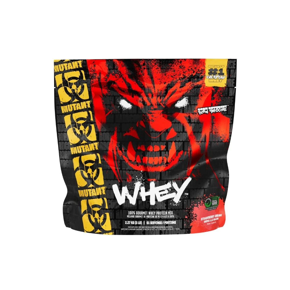 PVL Białko Mutant Whey - Smak: Truskawki śmietana | Waga: 2,27 g | Opakowanie: 2270 g · záber 1