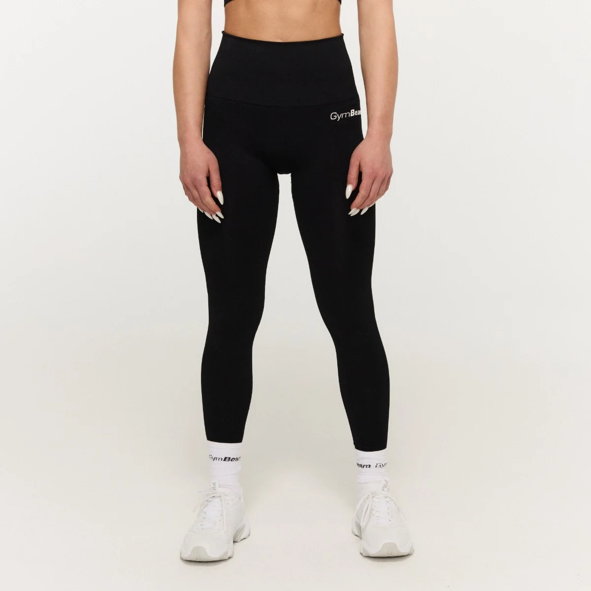 GymBeam Women‘s GymBabe Leggings Black - Rozmiar: XS | Kolor: Czarny | Waga: 0,225 g | Opakowanie: 70 · záber 2