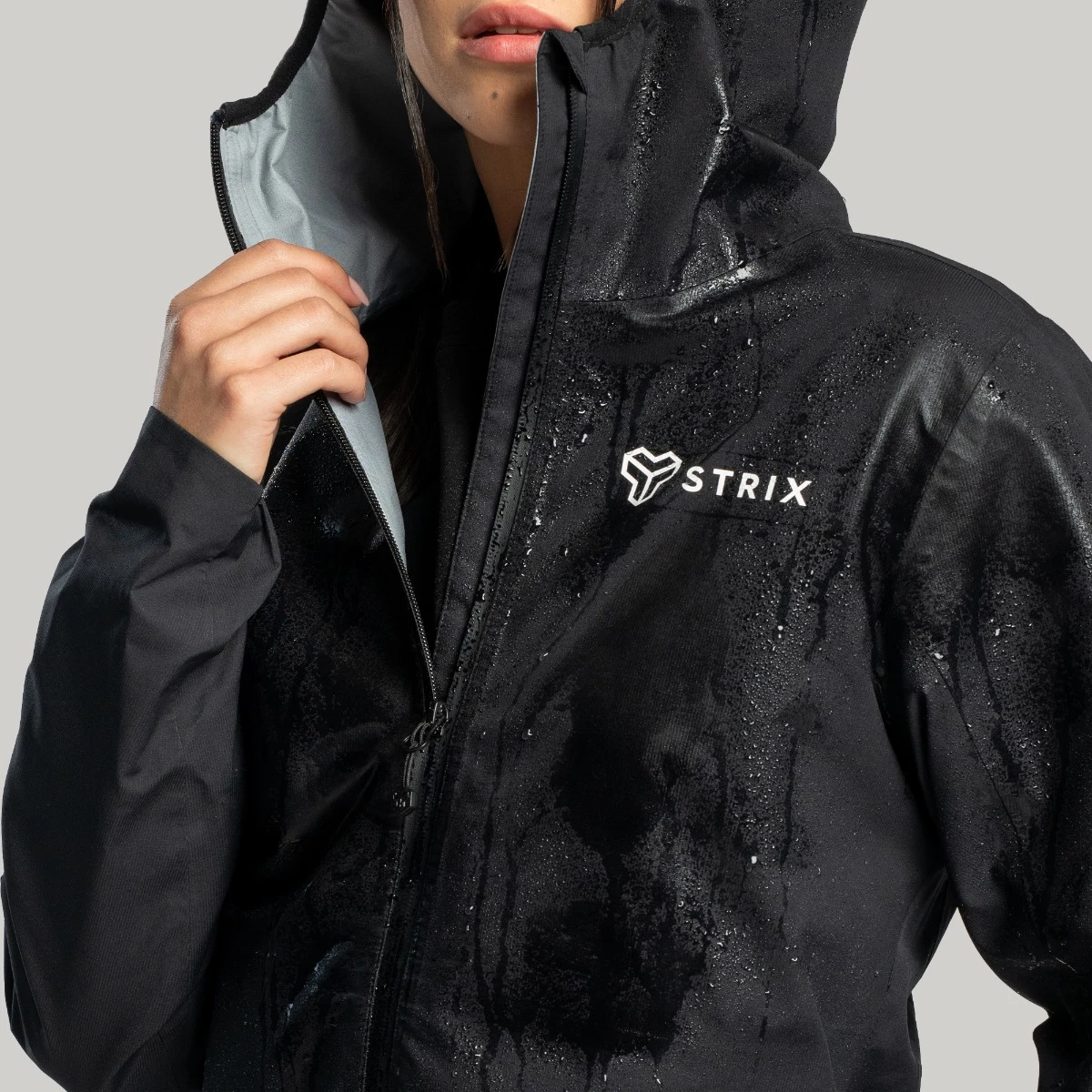 STRIX Women‘s Vertex Jacket Black - Rozmiar: S | Kolor: Czarny | Waga: 0,3 g · záber 4