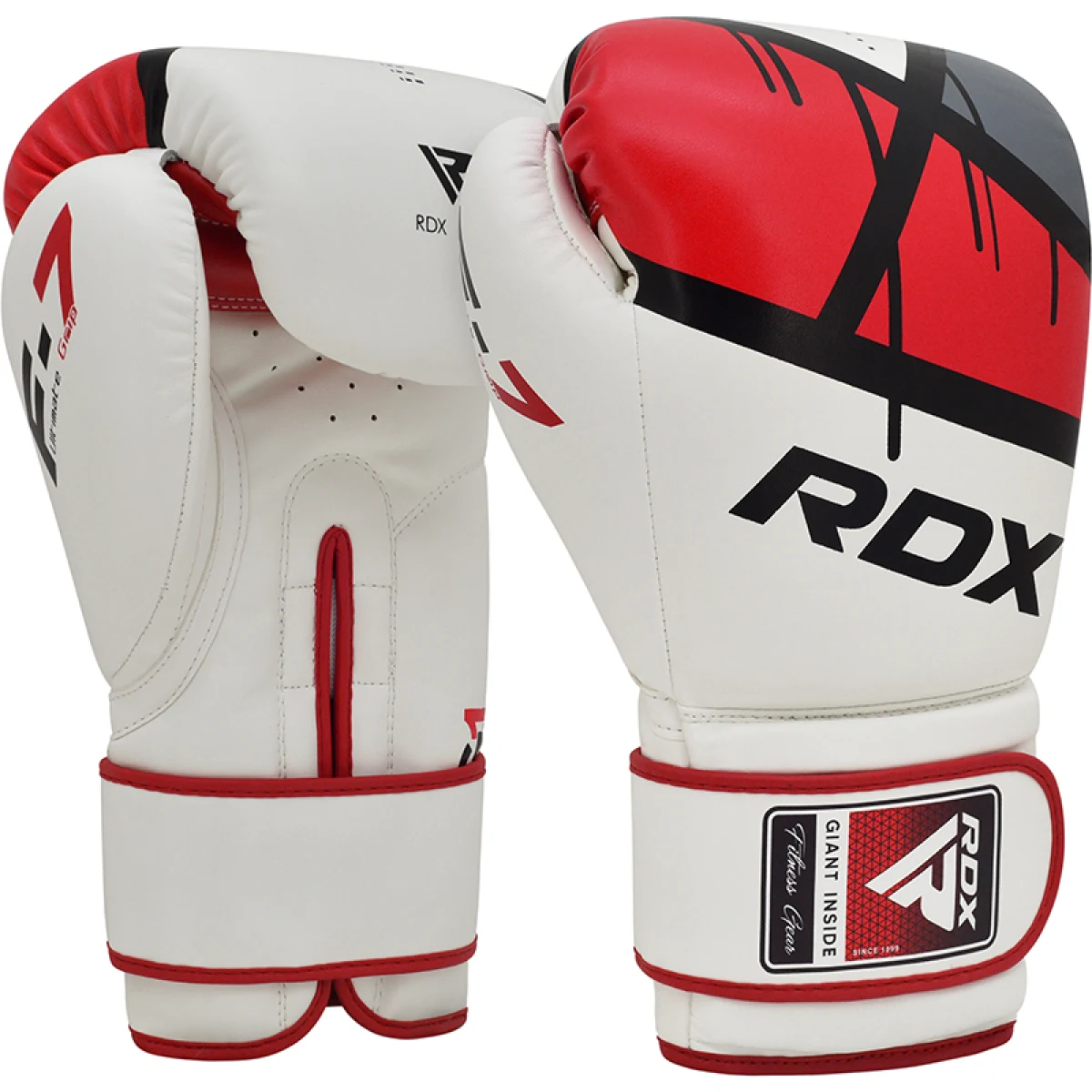 RDX F7 Ego Boxing Gloves Red - Rozmiar: 16 | Kolor: Biały | Waga: 0,98 g | Opakowanie: 18 · záber 2
