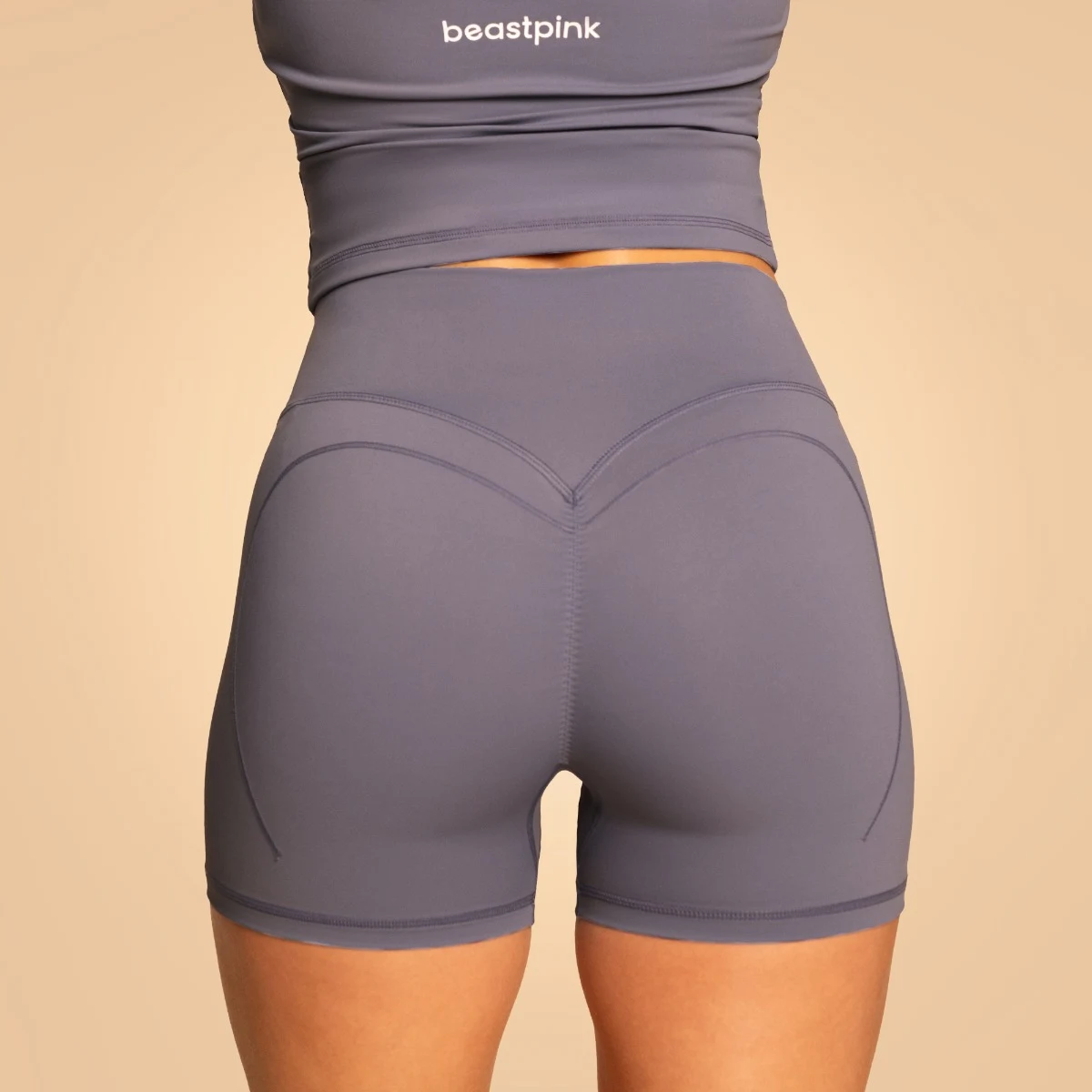 BeastPink Women‘s Grace Shorts Granite - Rozmiar: L | Kolor: Niebieski | Waga: 0,122 g | Opakowanie: 170 · záber 4
