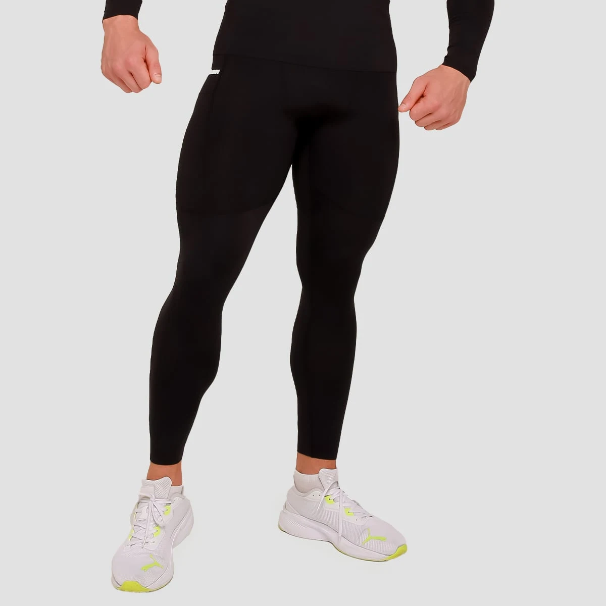 GymBeam High Compression Leggings Black - Rozmiar: M | Kolor: Czarny | Waga: 0,2 g | Opakowanie: 65 · záber 1