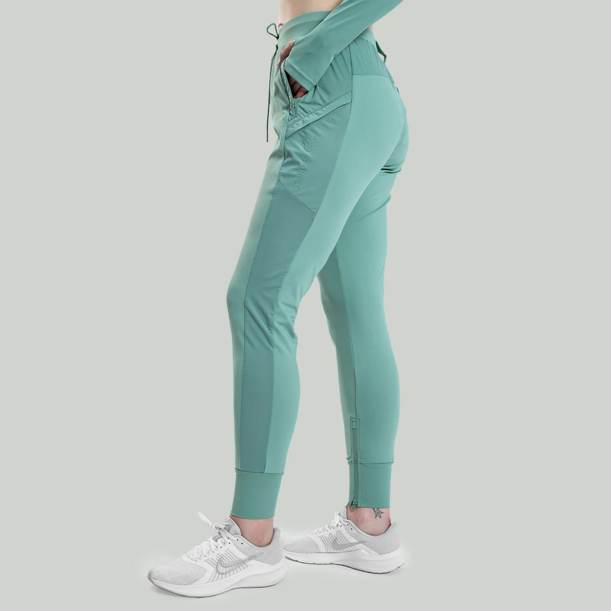 STRIX Women‘s ULTRA Sports Pants Agave - Rozmiar: L | Kolor: Zielony | Waga: 0,41 g · záber 3