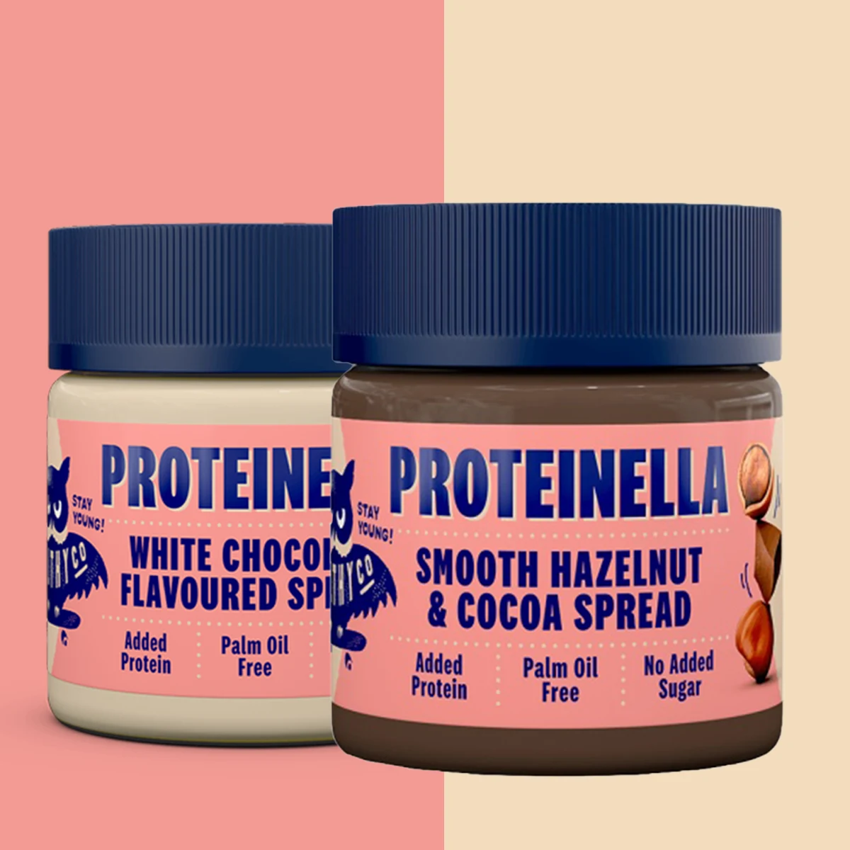 HealthyCO Proteinella - Smak: Kakao z orzechów laskowych | Waga: 0,2 g | Opakowanie: 200 g · záber 2