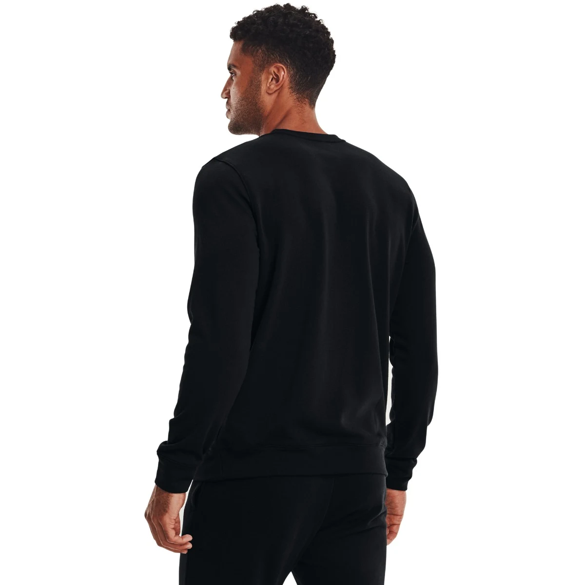 Under Armour Men‘s hoodie Rival Terry LC Crew Black - Rozmiar: XXL | Kolor: Czarny | Waga: 0,393 g · záber 2