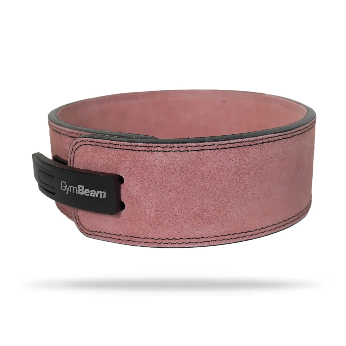 GymBeam Weightlifting Belt LEVER Pink - Rozmiar: XS | Kolor: Różowy | Waga: 1,17 g | Opakowanie: 10 · záber 3