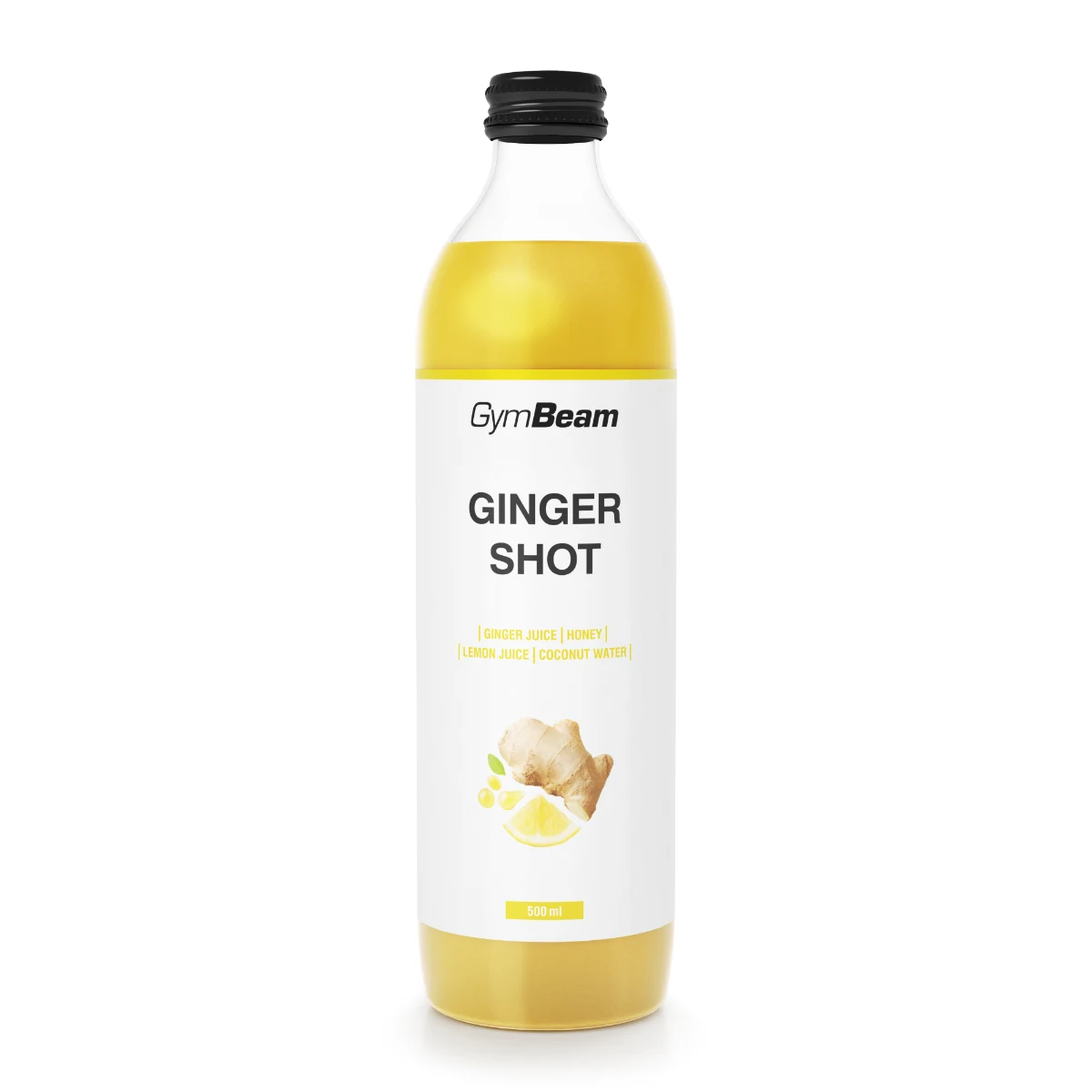 GymBeam Ginger Shot - Waga: 0,5 g | Opakowanie: 500 ml · záber 1