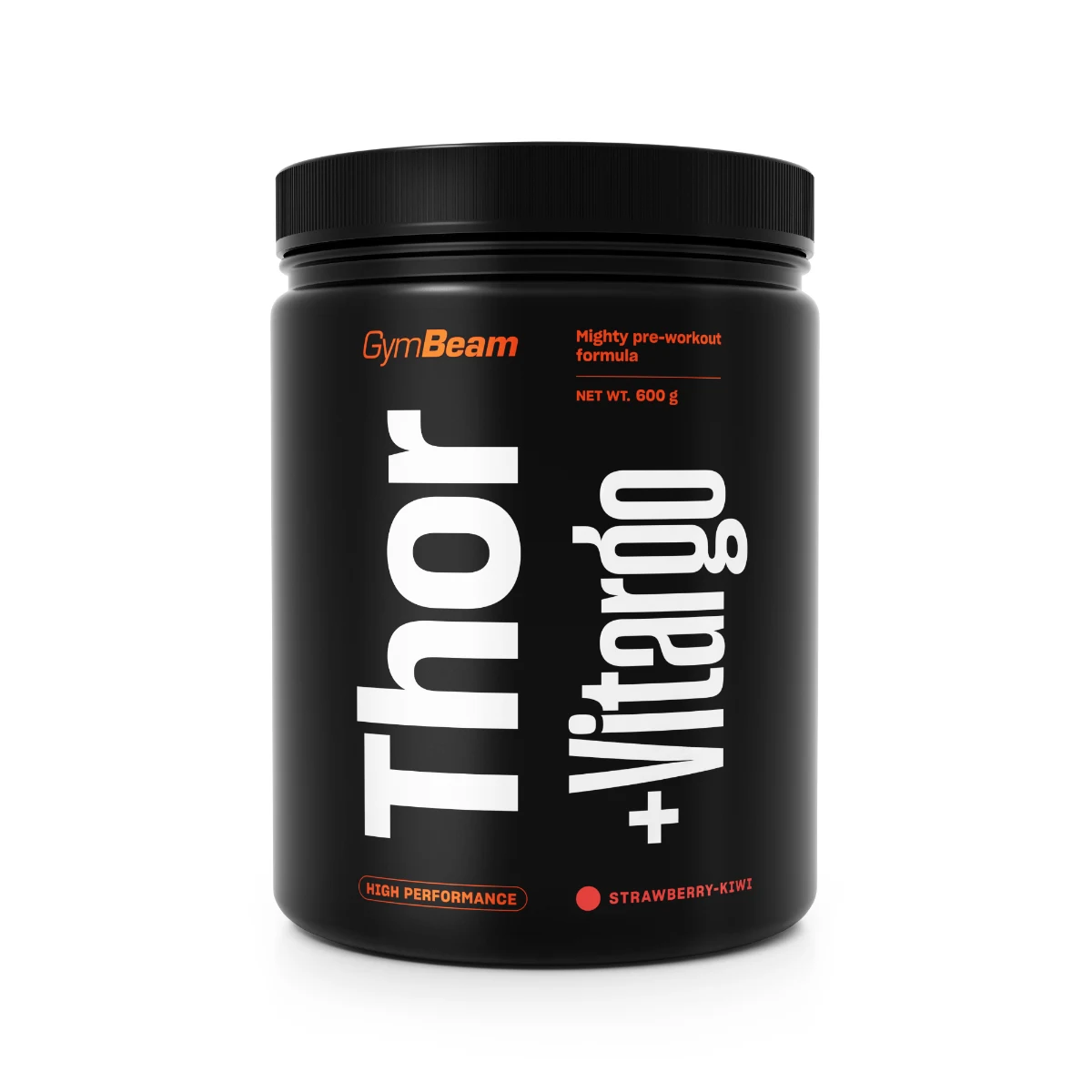 GymBeam Thor Fuel + Vitargo 600 g - Smak: Truskawka-kiwi | Waga: 0,6 g | Opakowanie: 600 g · záber 1